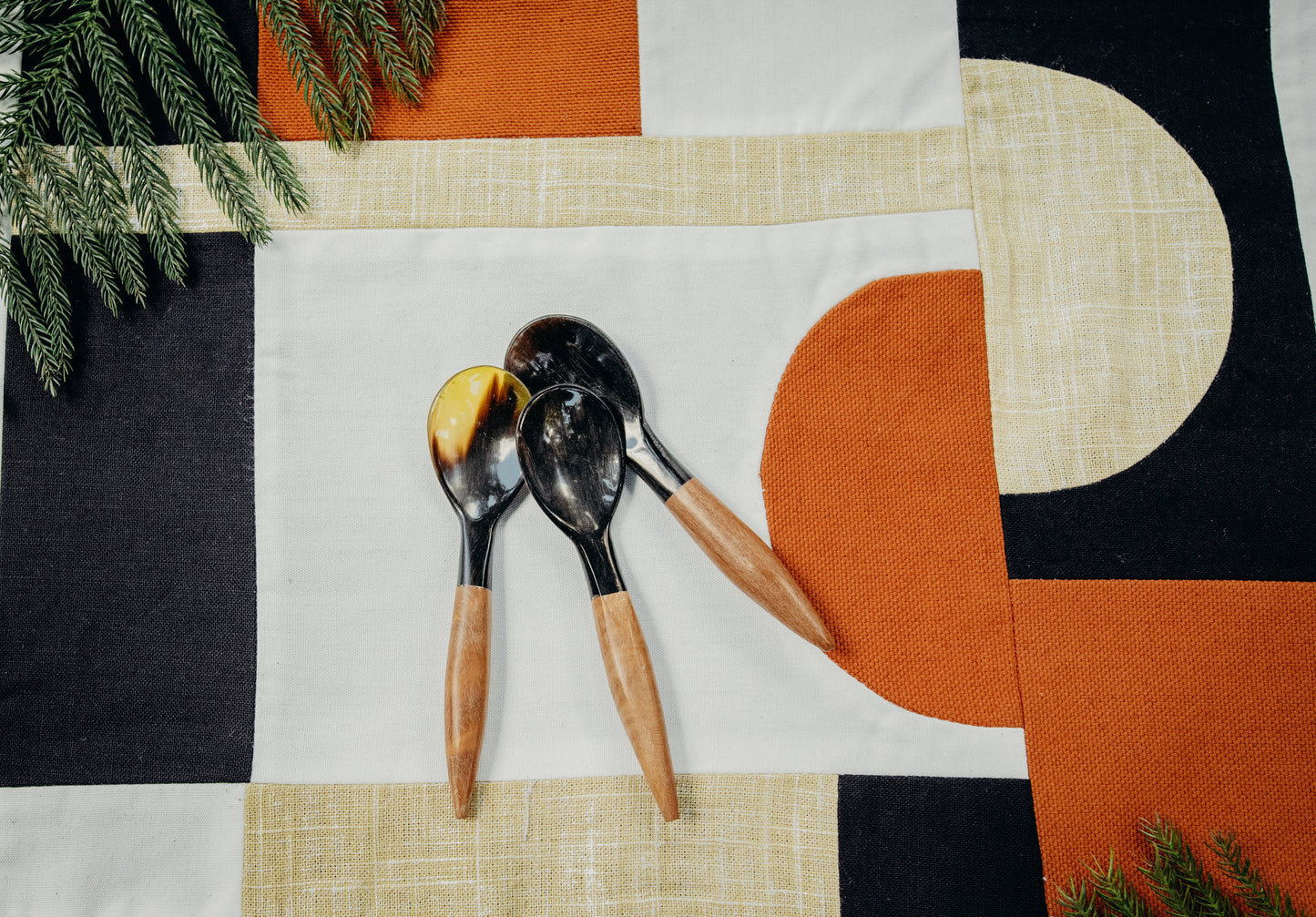 Horn + Wood Mini Spoon