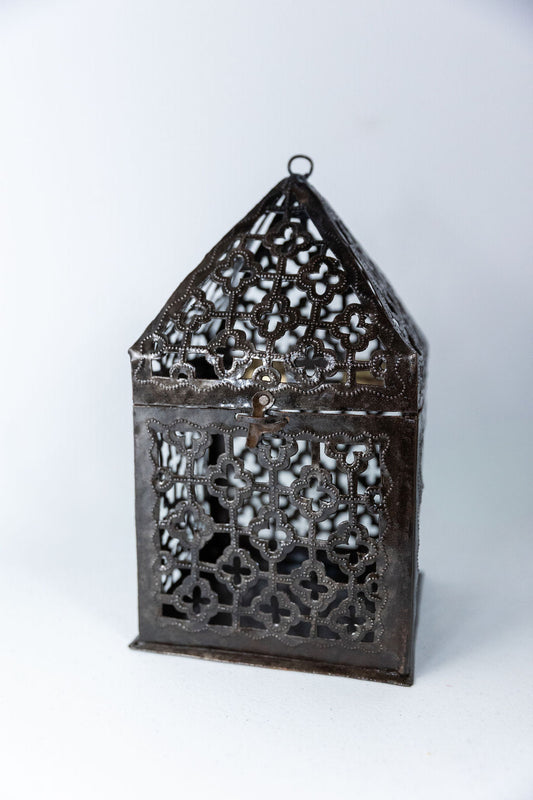 Recycled Metal Lantern