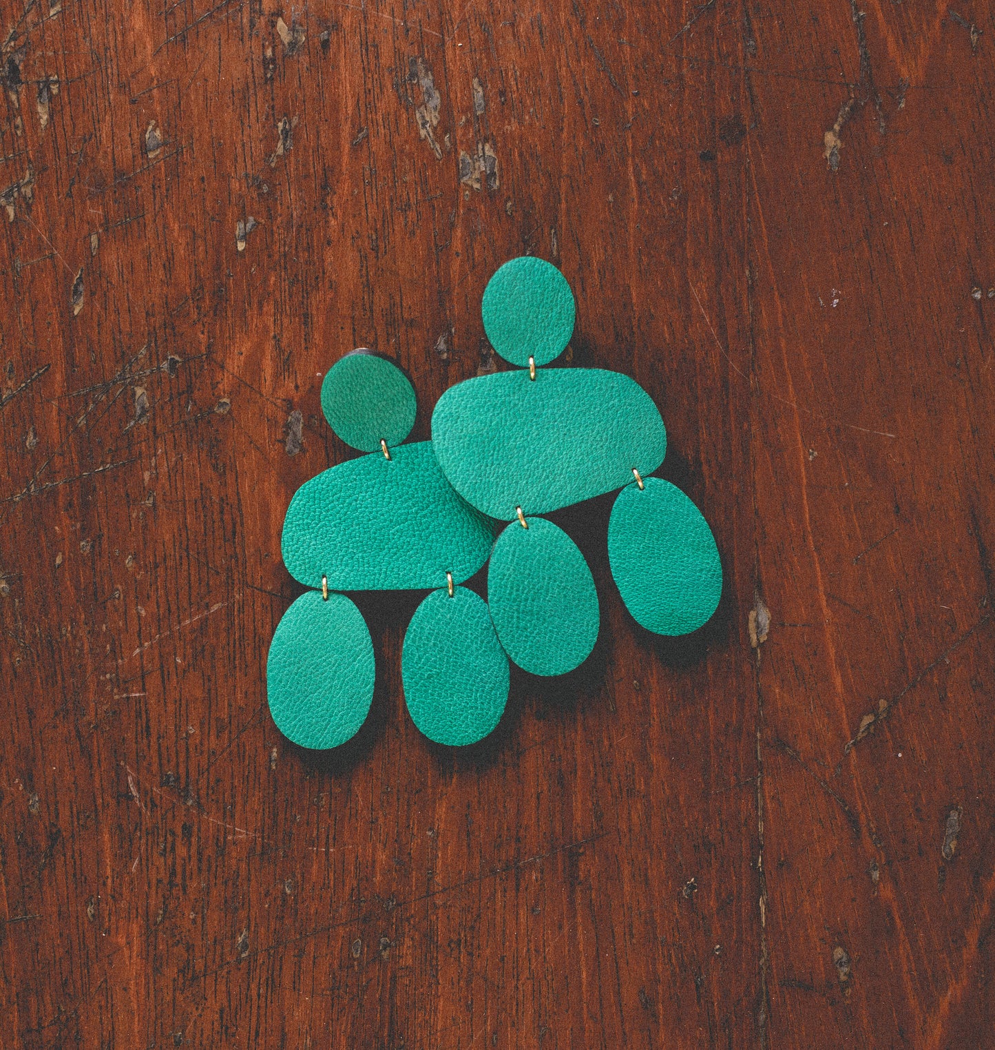 Katya Leather Earrings