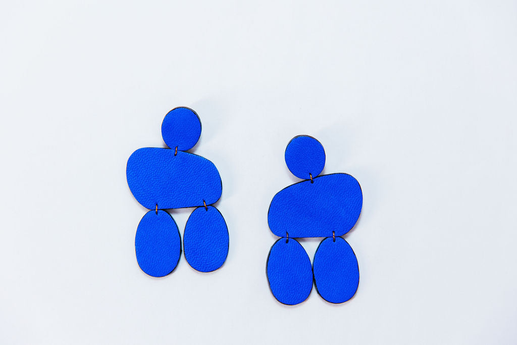 Katya Leather Earrings