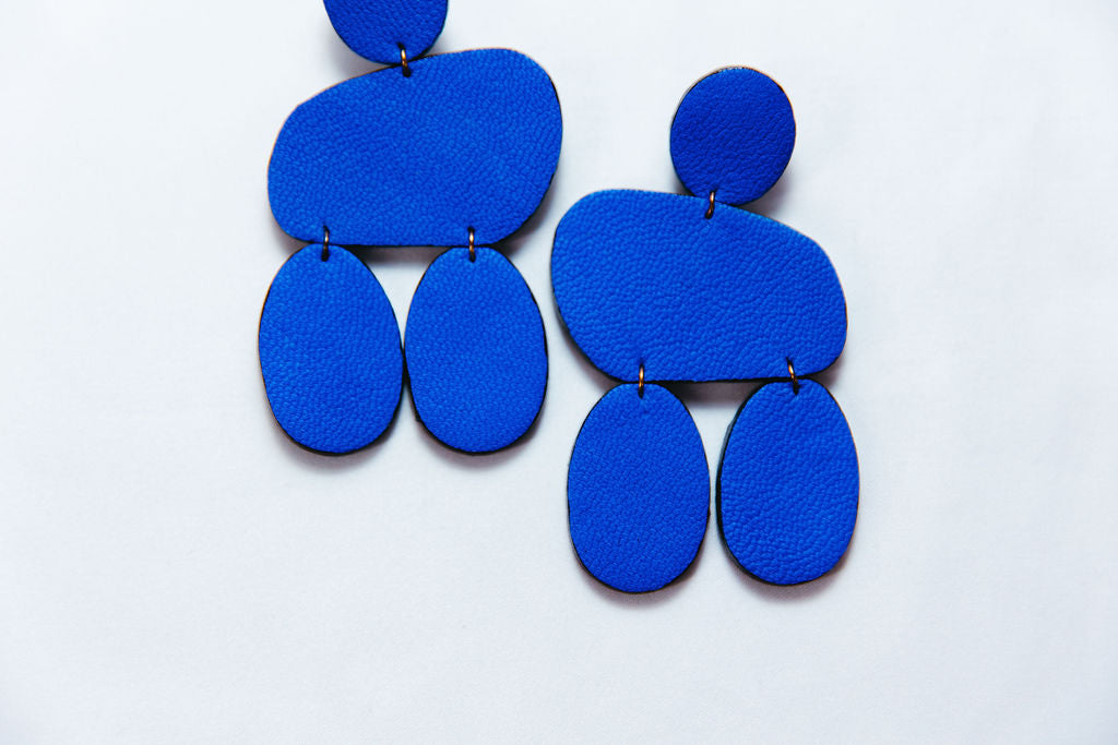 Katya Leather Earrings