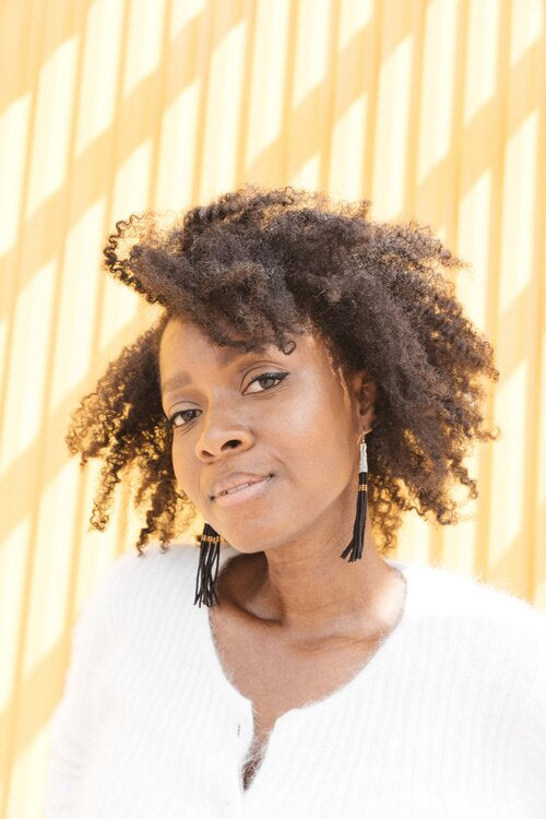 Beaded Tassel Earring