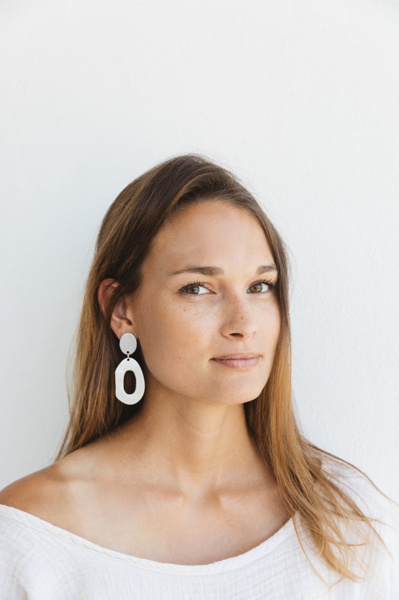 Alexa Aluminum Drop Earring