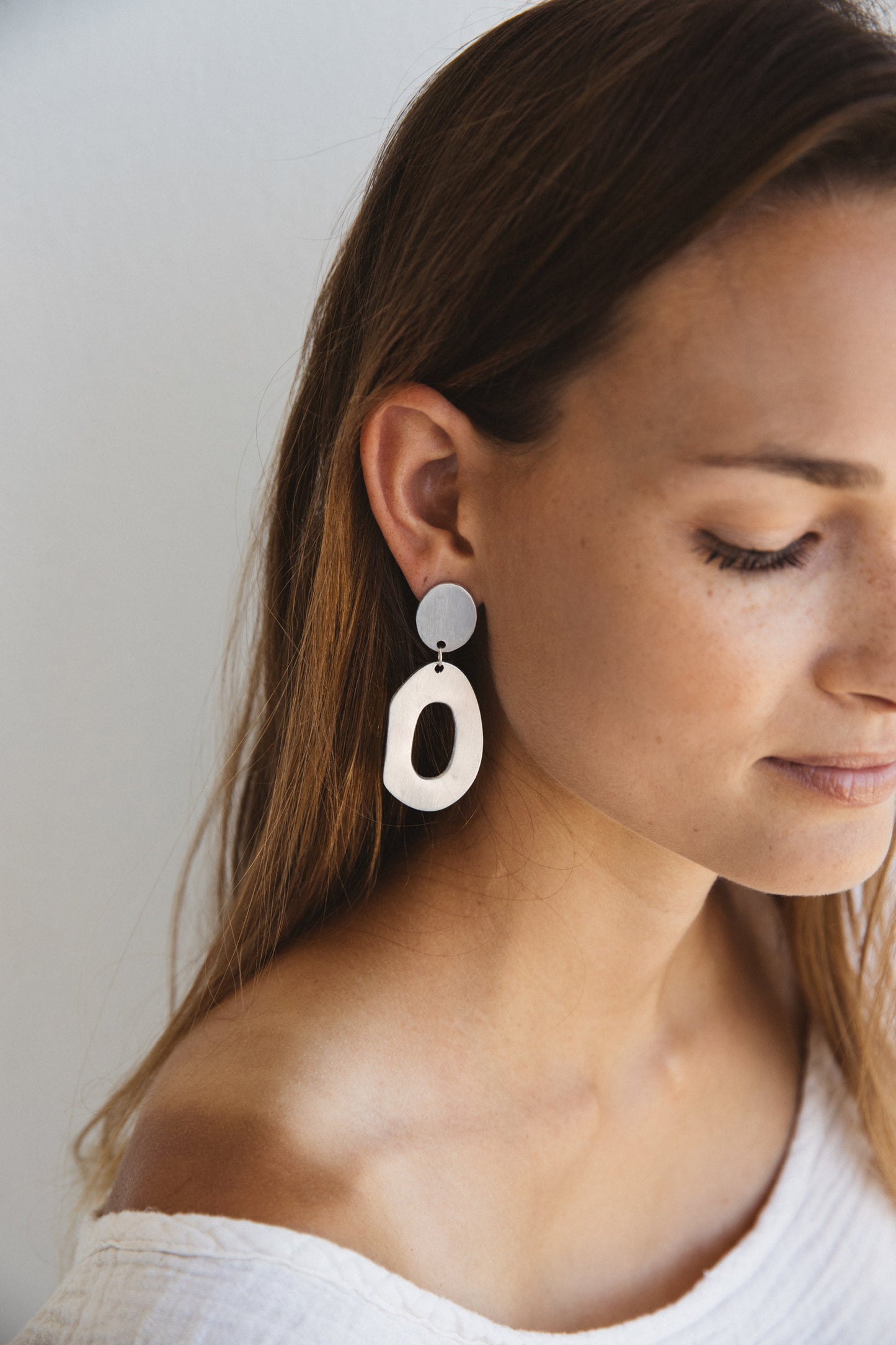 Alexa Aluminum Drop Earring