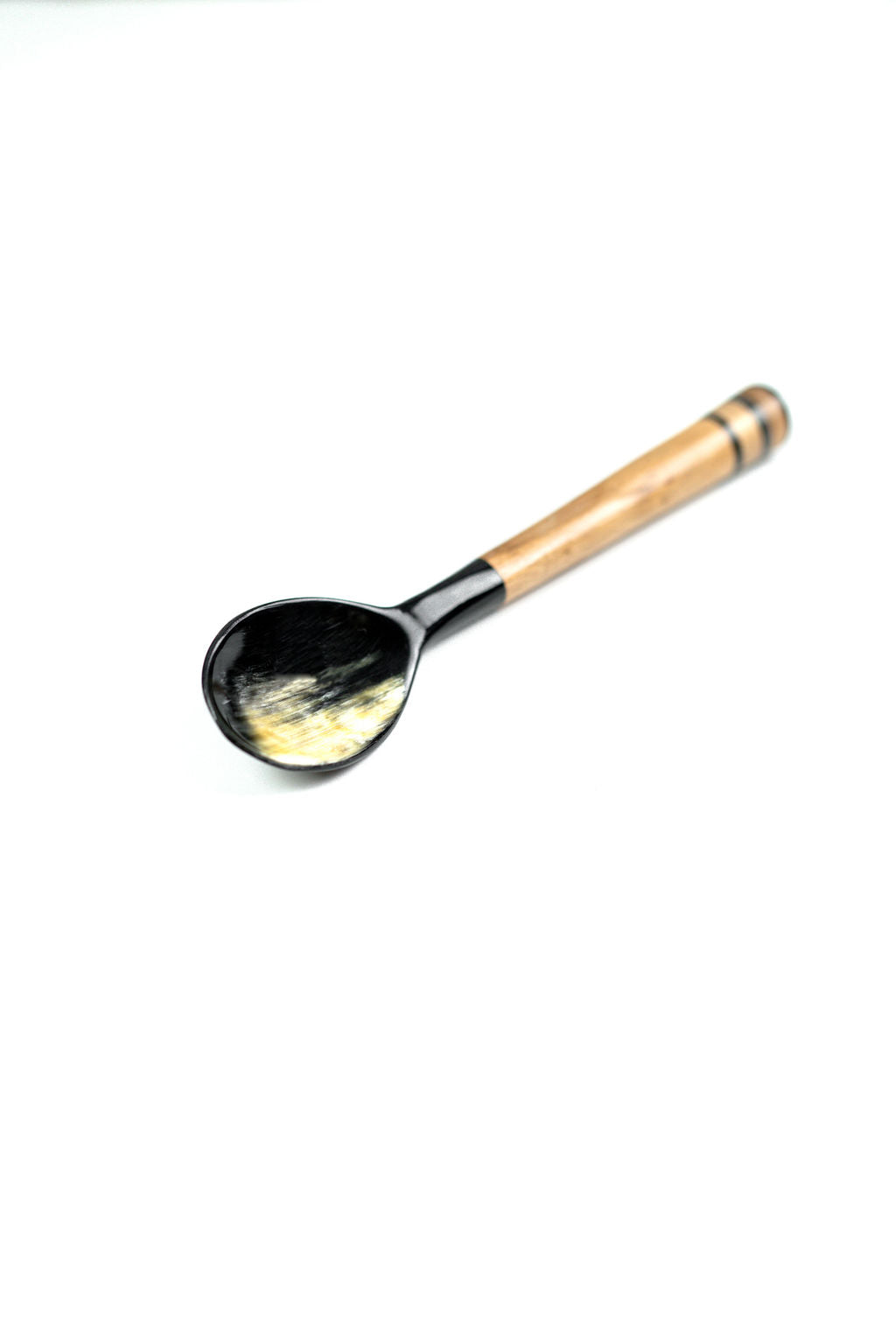Wood and Horn Spoon