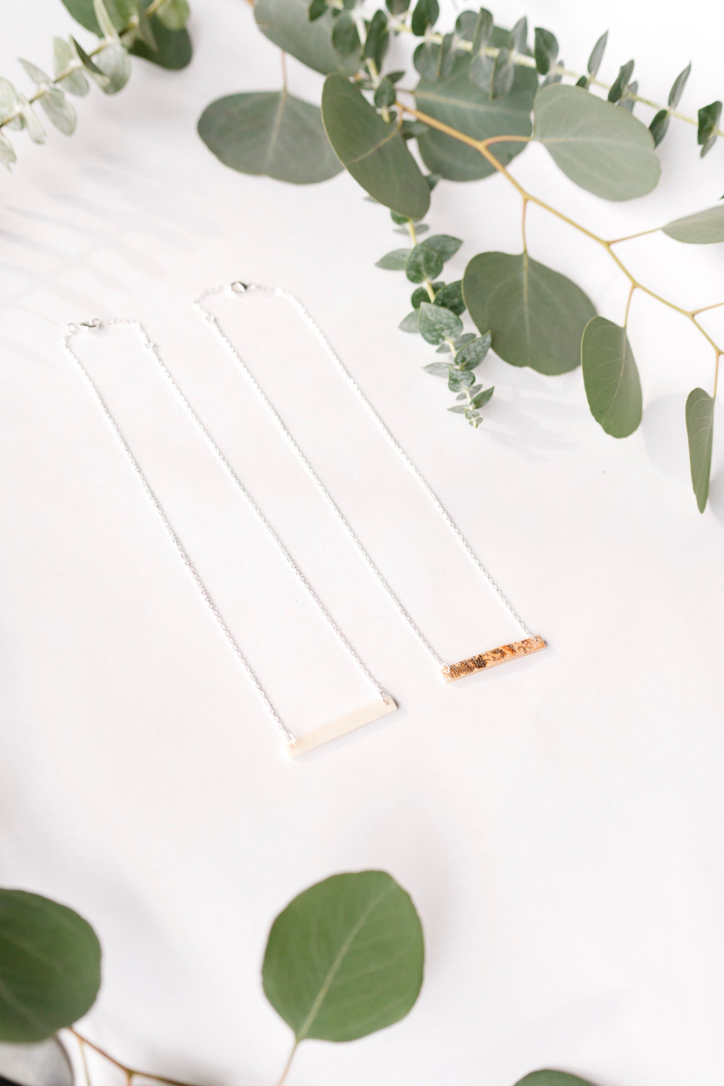 Petite Baguette Necklace by Atelier Calla