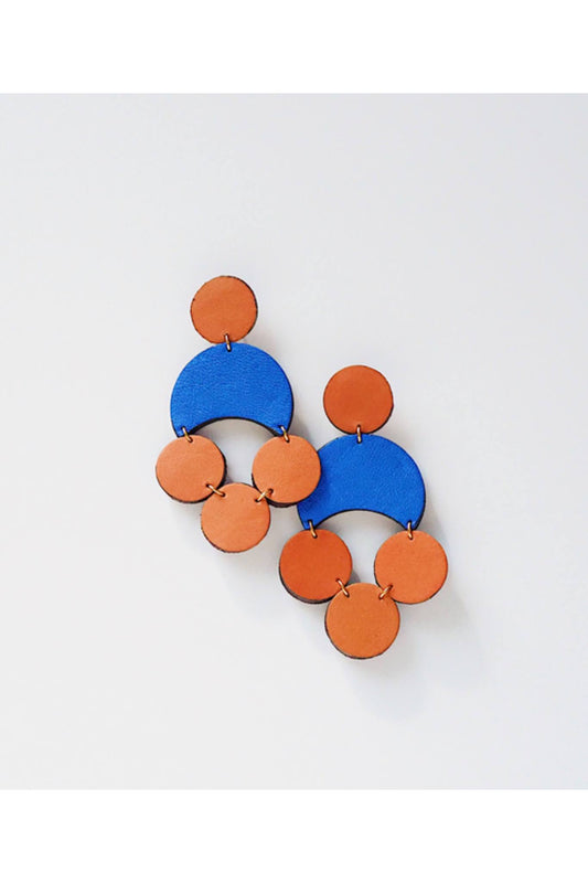 Kavakia Leather Earring