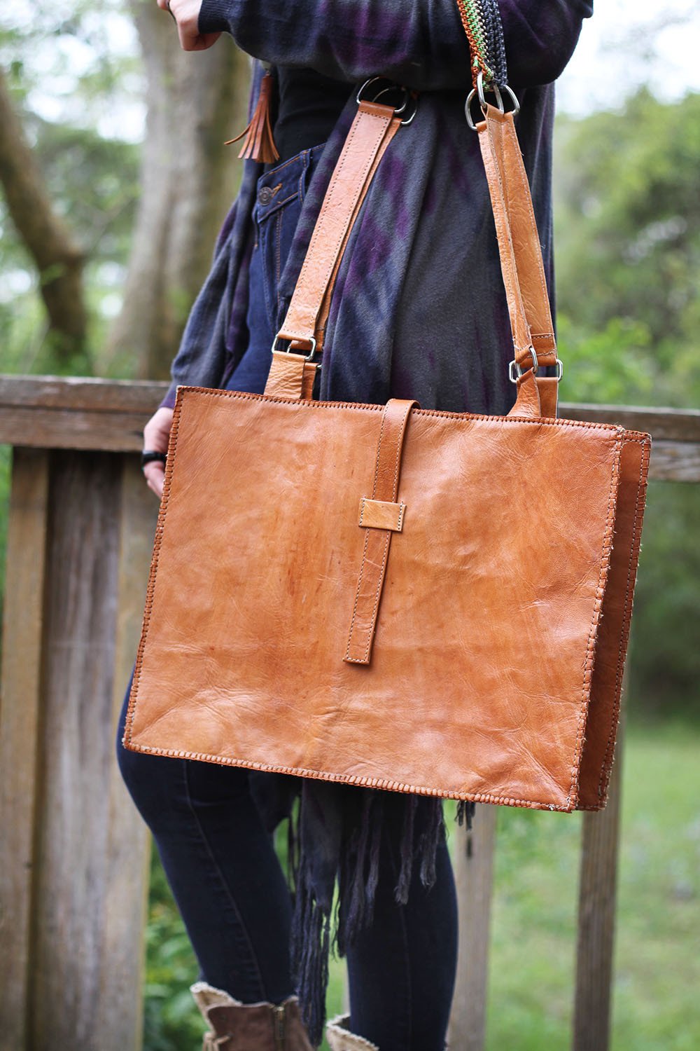 Goat Leather Tote