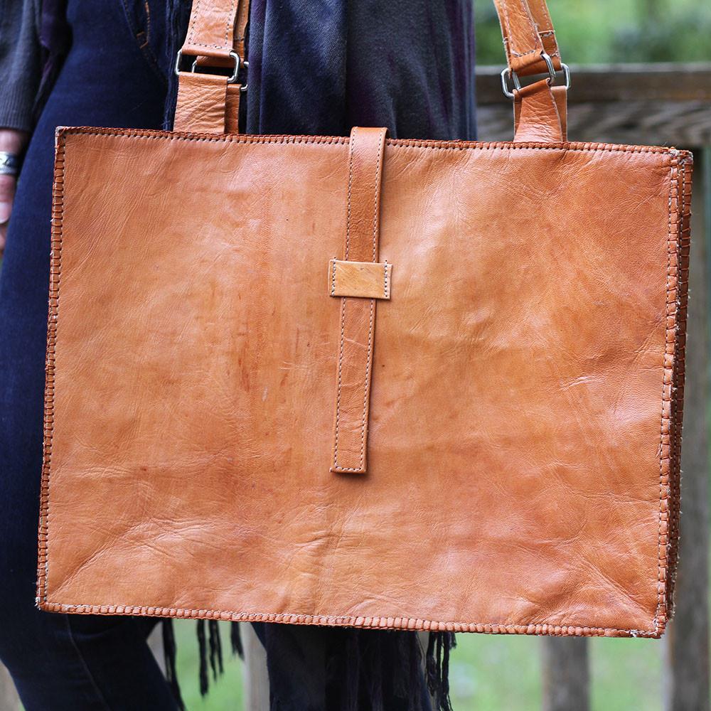 Goat Leather Tote